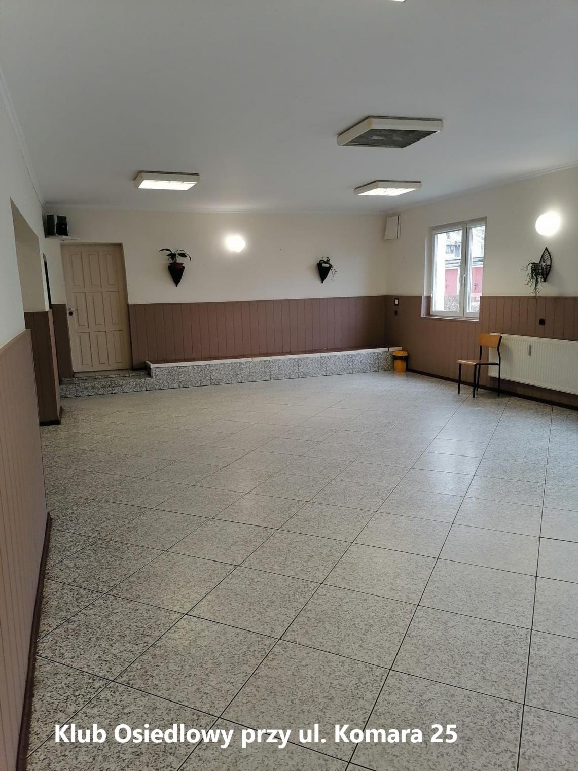 Klub Osiedlowy przy ul. Komara 25 w Białogardzie