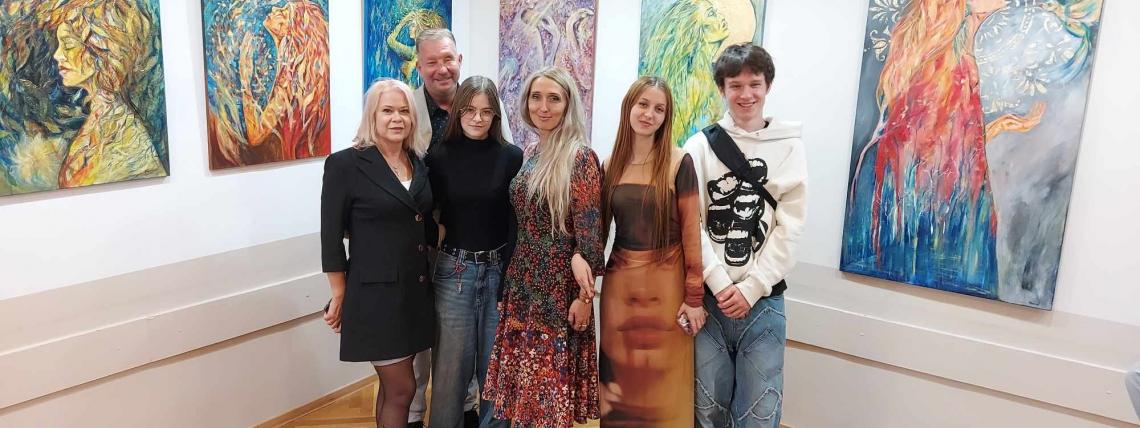 wystawa malarstwa Moniki Kolosz